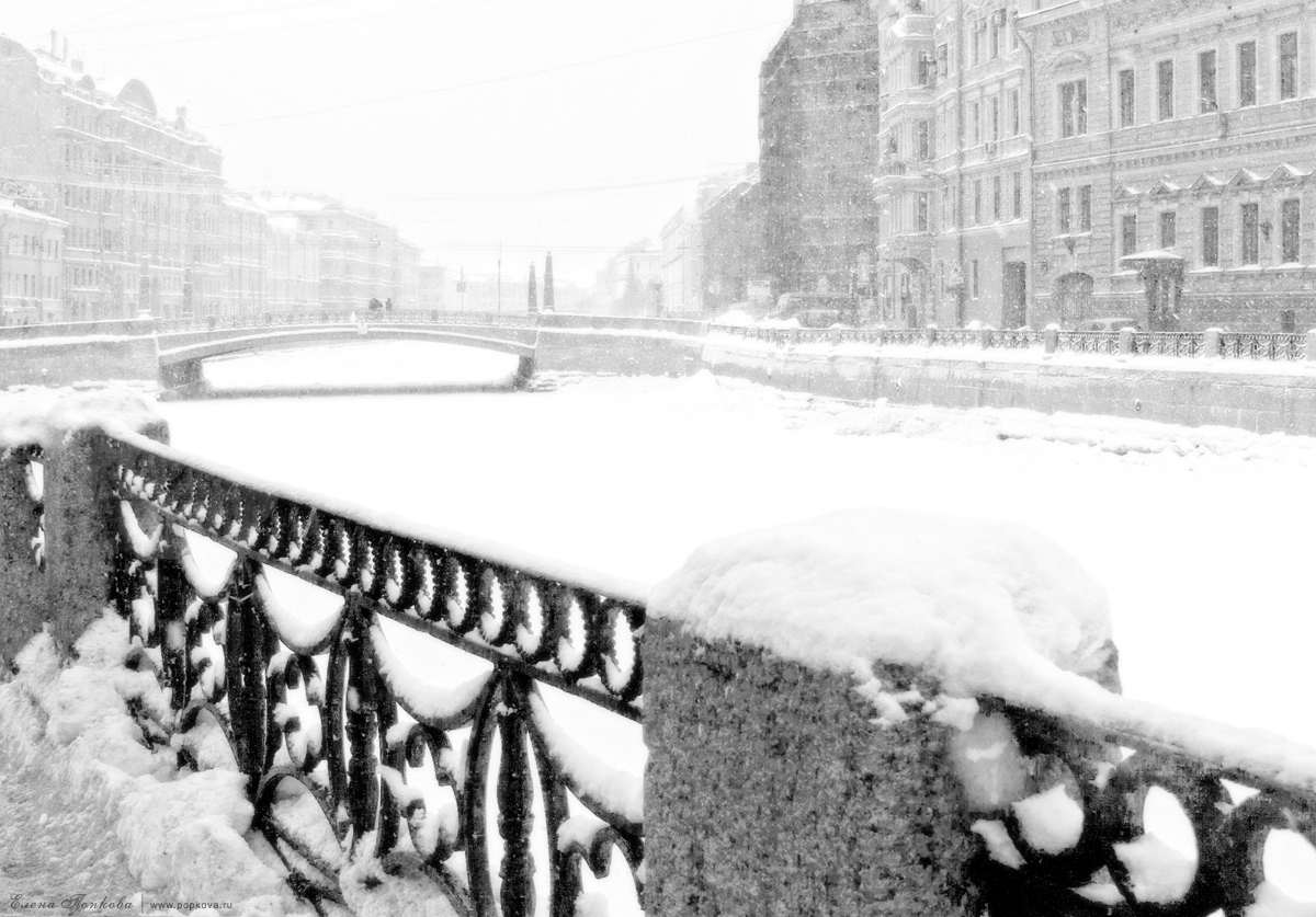 Санкт-Петербург. Зима на Мойке